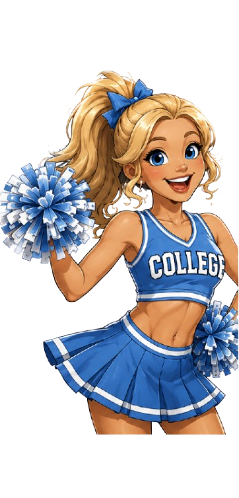 Left Cheerleader